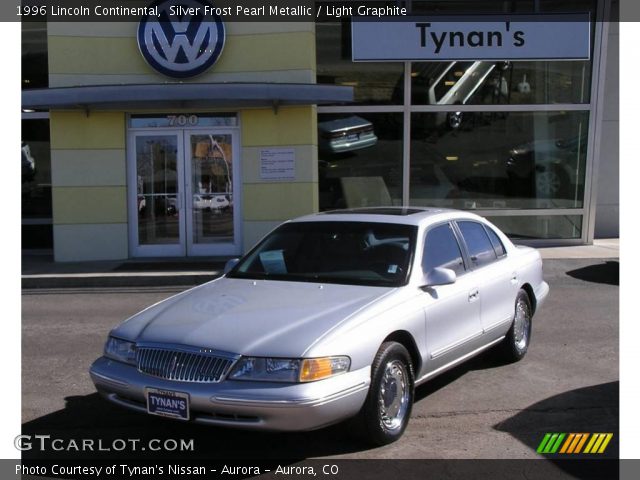 1996 Lincoln Continental  in Silver Frost Pearl Metallic