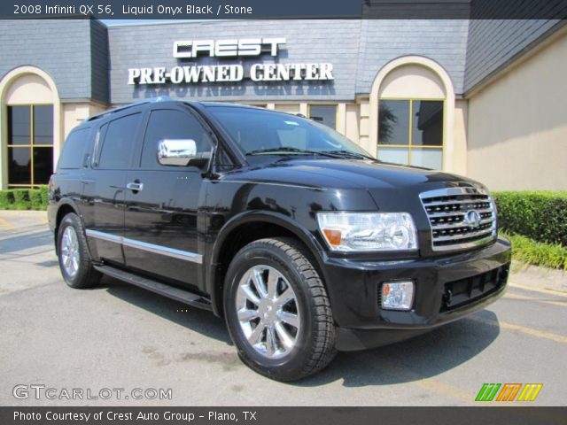 2008 Infiniti QX 56 in Liquid Onyx Black