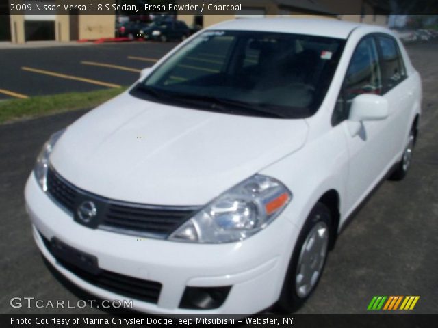 2009 Nissan Versa 1.8 S Sedan in Fresh Powder
