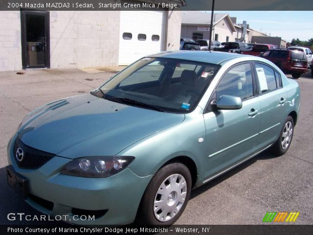 2004 Mazda MAZDA3 i Sedan in Starlight Green Mica