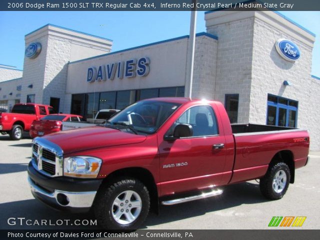 2006 Dodge Ram 1500 SLT TRX Regular Cab 4x4 in Inferno Red Crystal Pearl