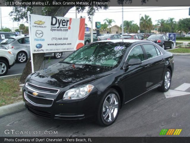 2011 Chevrolet Malibu LT in Black Granite Metallic