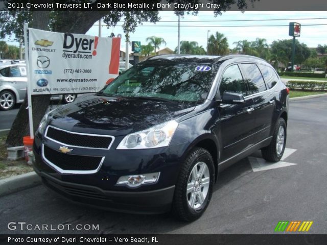 2011 Chevrolet Traverse LT in Dark Blue Metallic
