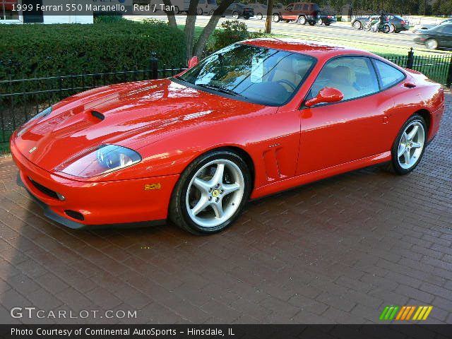 1999 Ferrari 550 Maranello  in Red