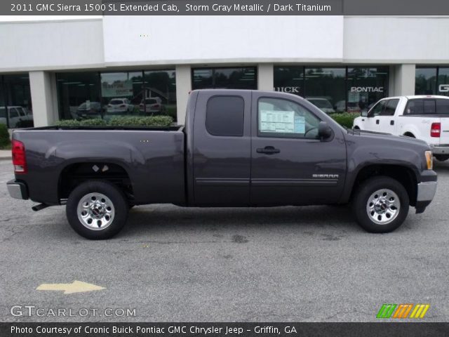 2011 GMC Sierra 1500 SL Extended Cab in Storm Gray Metallic