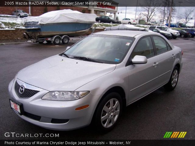 2005 Mazda MAZDA6 i Sedan in Glacier Silver Metallic