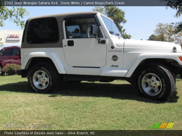 2002 Jeep Wrangler Sahara 4x4 in Stone White