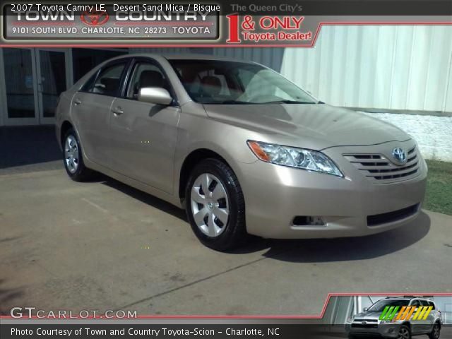 2007 Toyota Camry LE in Desert Sand Mica