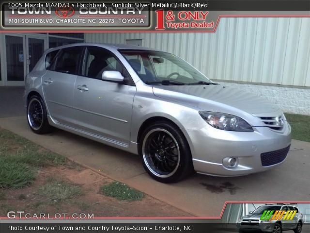 2005 Mazda MAZDA3 s Hatchback in Sunlight Silver Metallic