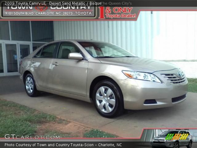 2009 Toyota Camry LE in Desert Sand Metallic