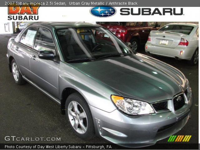 2007 Subaru Impreza 2.5i Sedan in Urban Gray Metallic