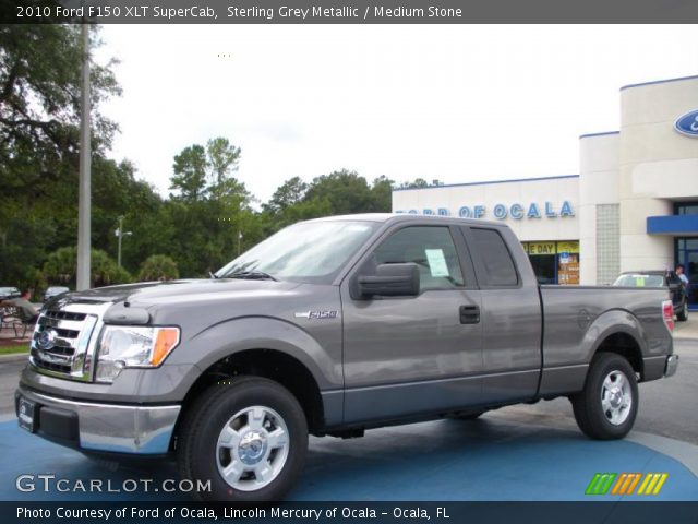 2010 Ford F150 XLT SuperCab in Sterling Grey Metallic