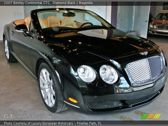 2007 Bentley Continental GTC  in Diamond Black