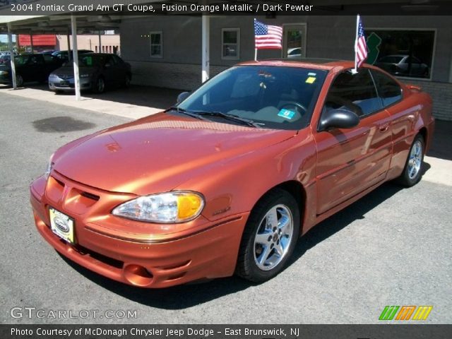 2004 Pontiac Grand Am GT Coupe in Fusion Orange Metallic