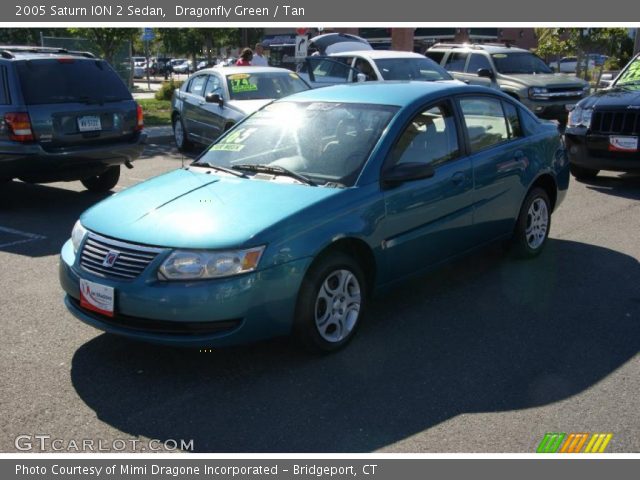 2005 Saturn ION 2 Sedan in Dragonfly Green