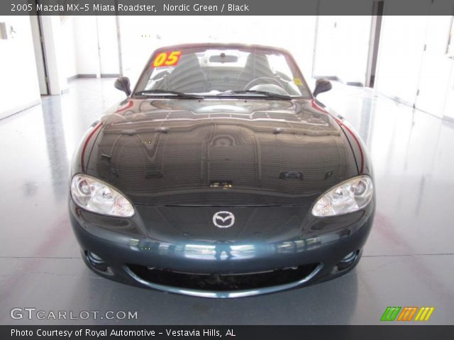 2005 Mazda MX-5 Miata Roadster in Nordic Green