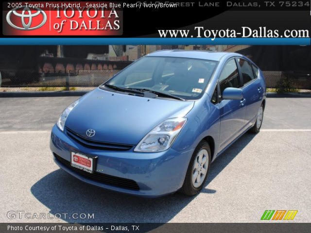 2005 Toyota Prius Hybrid in Seaside Blue Pearl