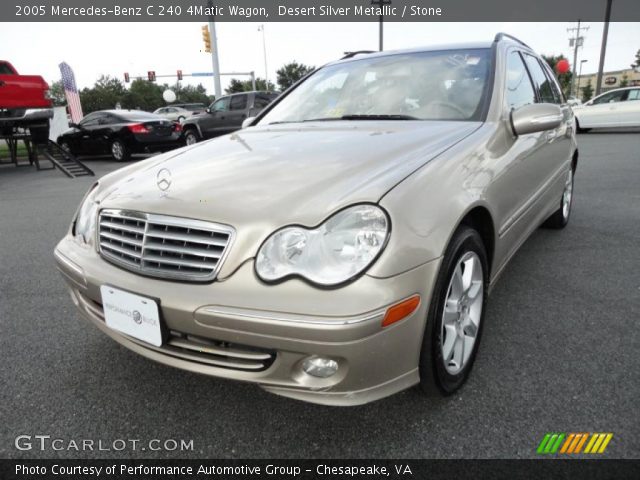 2005 Mercedes-Benz C 240 4Matic Wagon in Desert Silver Metallic