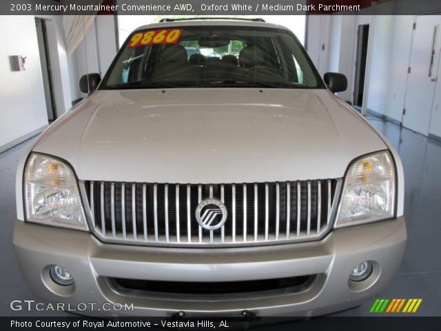 2003 Mercury Mountaineer Convenience AWD in Oxford White
