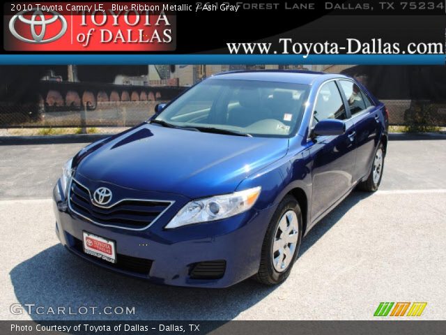 2010 Toyota Camry LE in Blue Ribbon Metallic