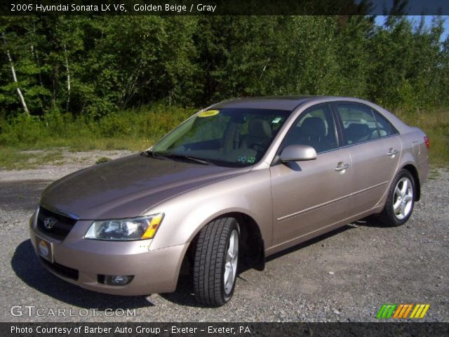 2006 Hyundai Sonata LX V6 in Golden Beige