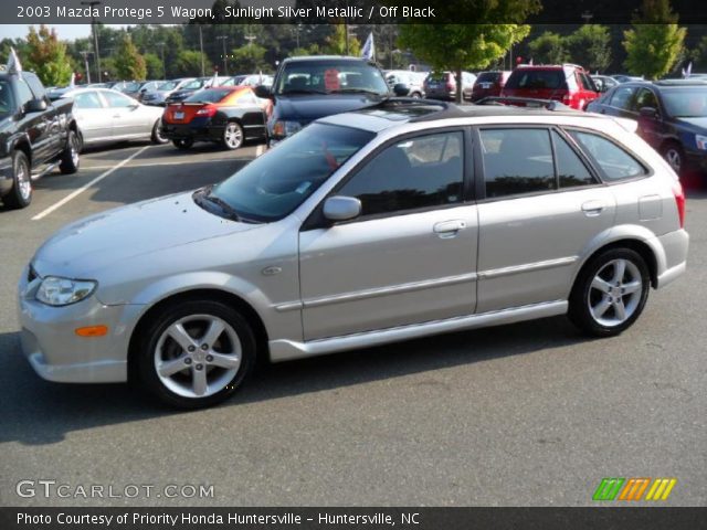 2003 Mazda Protege 5 Wagon in Sunlight Silver Metallic