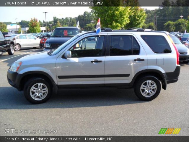 2004 Honda Pilot EX 4WD in Starlight Silver Metallic