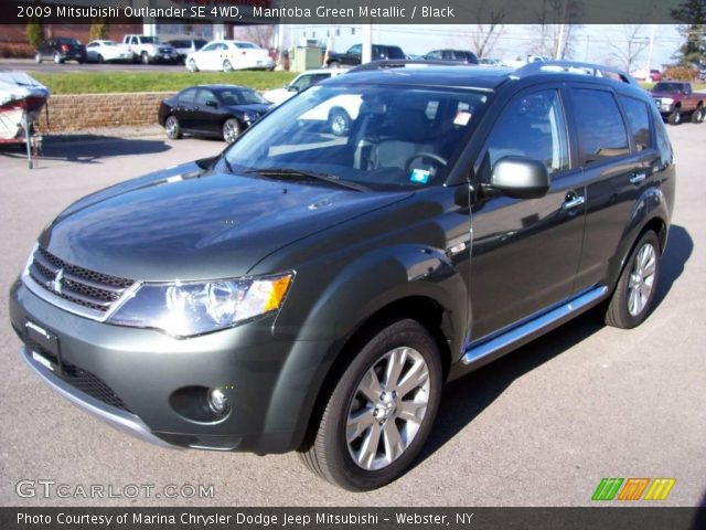 2009 Mitsubishi Outlander SE 4WD in Manitoba Green Metallic