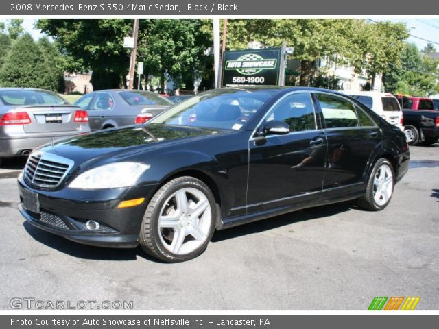 2008 Mercedes-Benz S 550 4Matic Sedan in Black