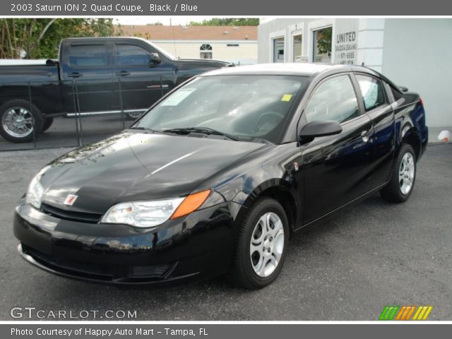 2003 Saturn ION 2 Quad Coupe in Black