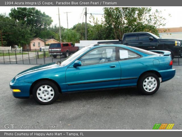 1994 Acura Integra LS Coupe in Paradise Blue Green Pearl