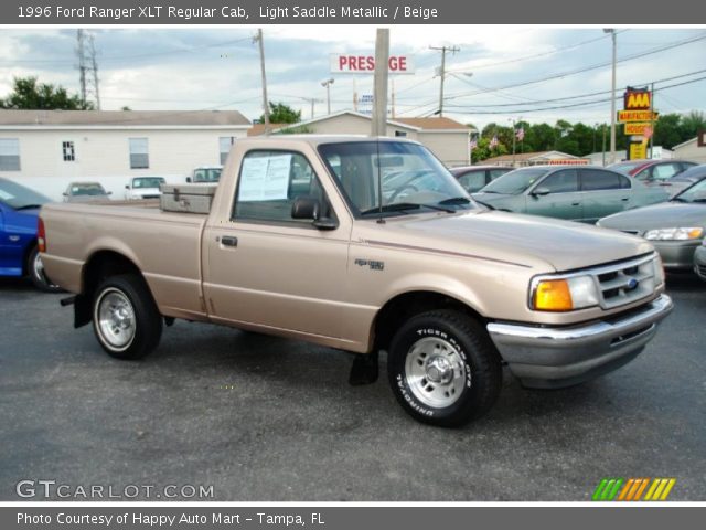 1996 Ford Ranger XLT Regular Cab in Light Saddle Metallic