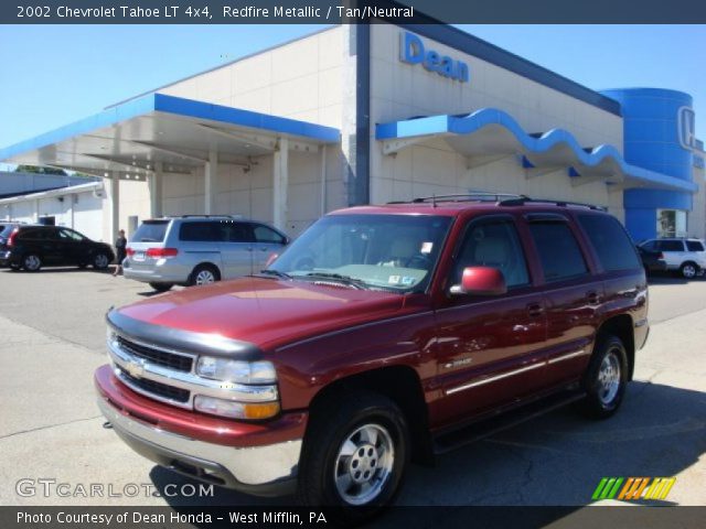 2002 Chevrolet Tahoe LT 4x4 in Redfire Metallic