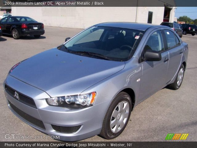 2009 Mitsubishi Lancer DE in Apex Silver Metallic