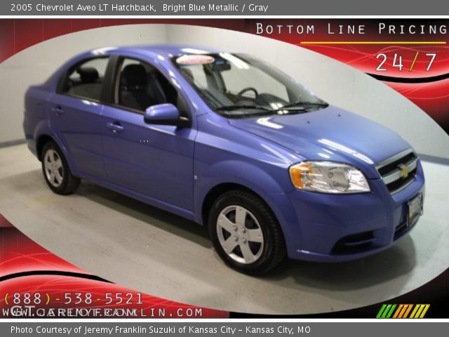 2005 Chevrolet Aveo LT Hatchback in Bright Blue Metallic