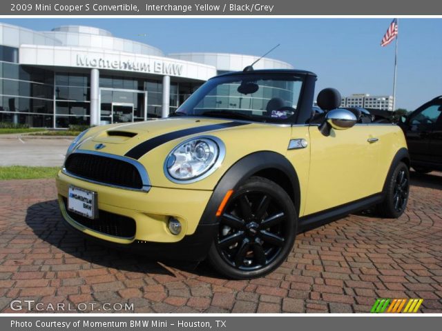 2009 Mini Cooper S Convertible in Interchange Yellow