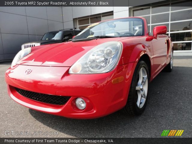 2005 Toyota MR2 Spyder Roadster in Absolutely Red