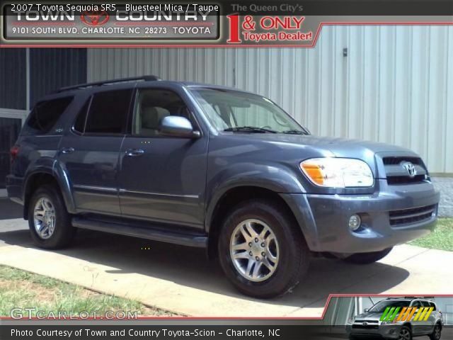 2007 Toyota Sequoia SR5 in Bluesteel Mica