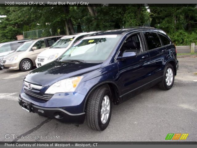 2008 Honda CR-V LX in Royal Blue Pearl