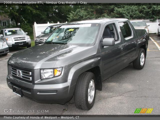 2008 Honda Ridgeline RTL in Nimbus Gray Metallic