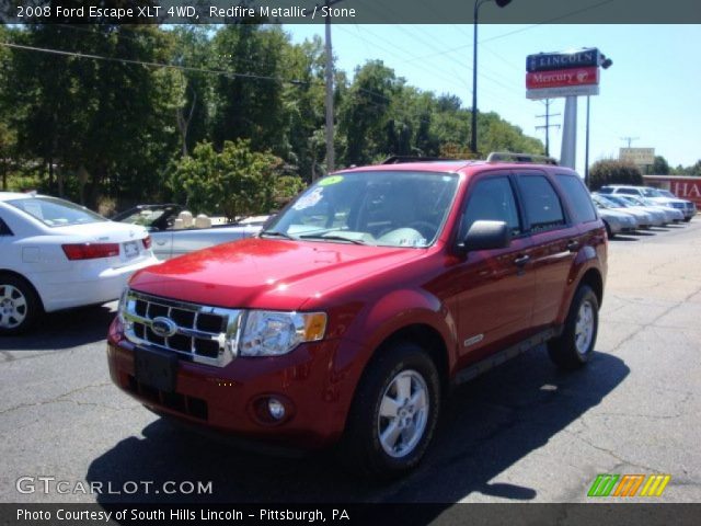 2008 Ford Escape XLT 4WD in Redfire Metallic