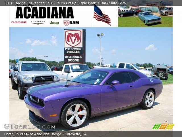 2010 Dodge Challenger SRT8 in Plum Crazy Purple Pearl