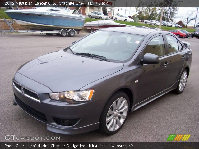 2009 Mitsubishi Lancer GTS in Graphite Gray Pearl