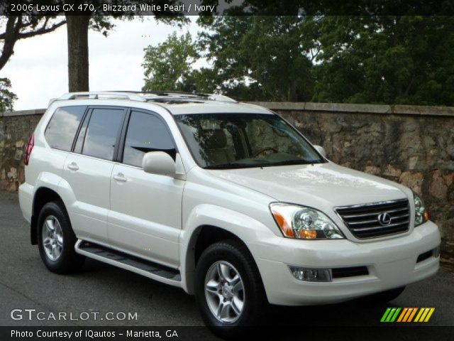 2006 Lexus GX 470 in Blizzard White Pearl