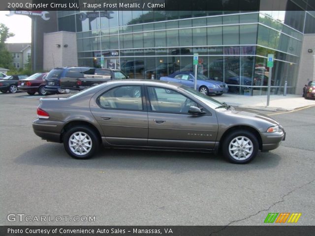 2000 Chrysler Cirrus LXi in Taupe Frost Metallic