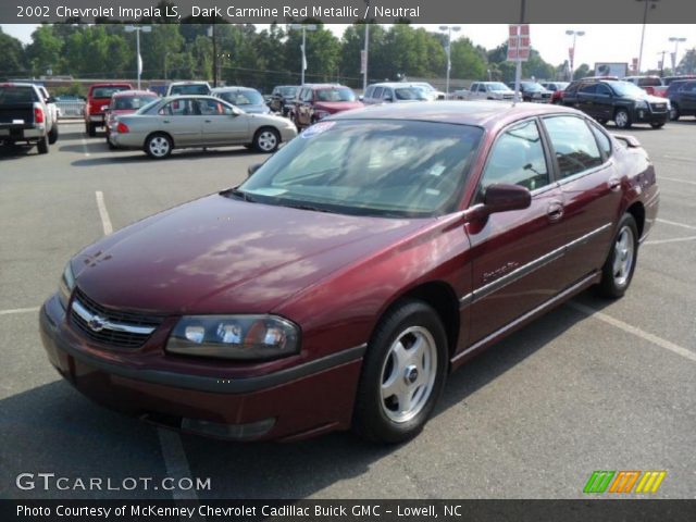 2002 Chevrolet Impala LS in Dark Carmine Red Metallic