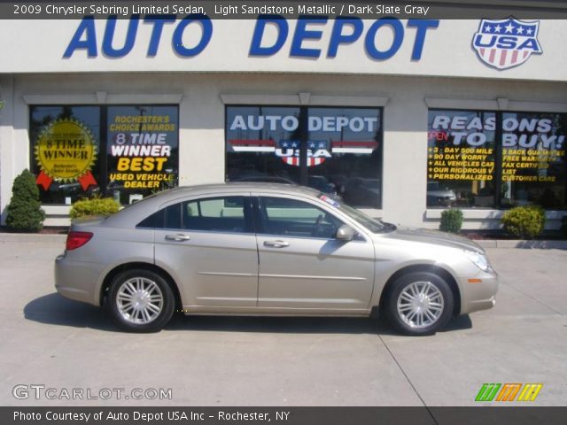 2009 Chrysler Sebring Limited Sedan in Light Sandstone Metallic