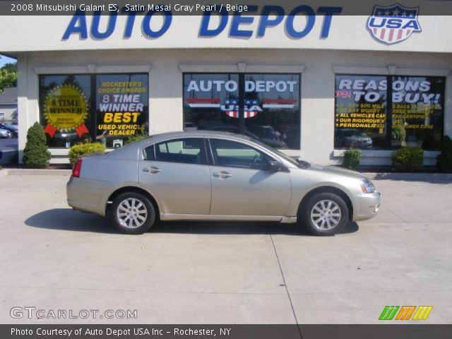 2008 Mitsubishi Galant ES in Satin Mesai Gray Pearl