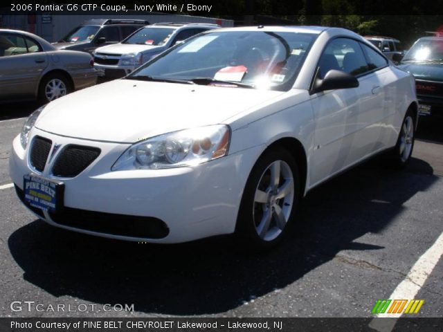 2006 Pontiac G6 GTP Coupe in Ivory White