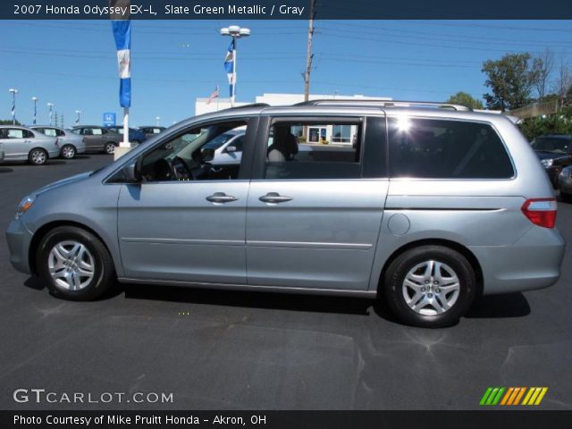 2007 Honda Odyssey EX-L in Slate Green Metallic